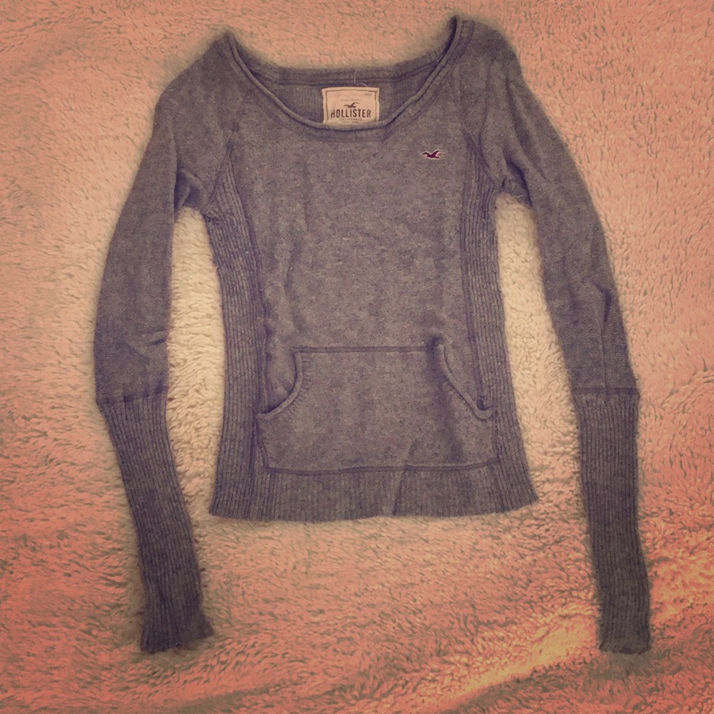 Hollister Grey sweater